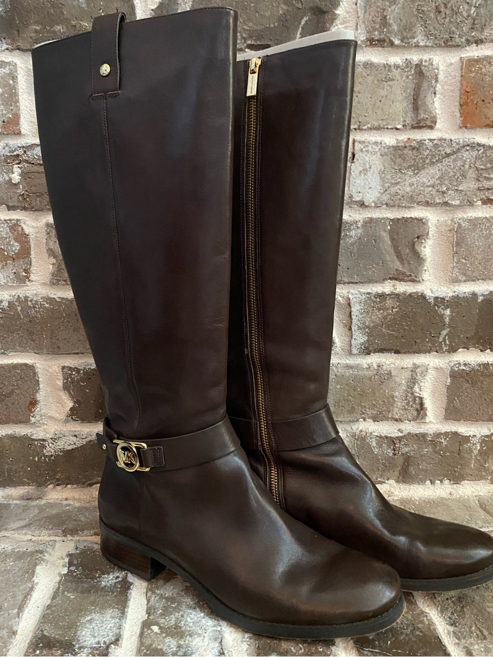 Michael Kors Charm riding boots 👢